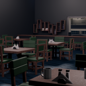 Lowpoly Cafe Map